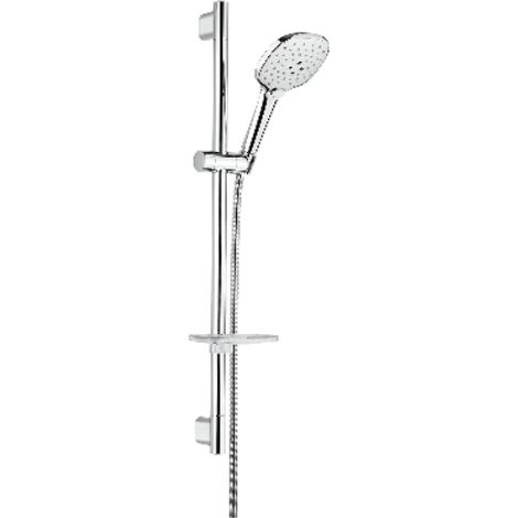 SALISCENDI CON DOCCIA A 3 GETTI  MOD. SPARTACO Cromo MAMOLI