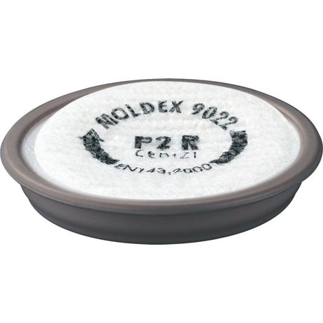 Moldex Partikelfilter P2 R + Ozon unter Grenzwert, für Serie 7000 + 9000, EasyLock 12 Stk