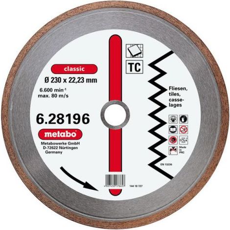 Diamantový rezný kotúč, 230x22,23 mm, cl (1/2)