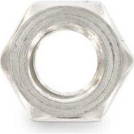 Tuercas hexagonales Euromarine din 934 m14 acero inoxidable resistente