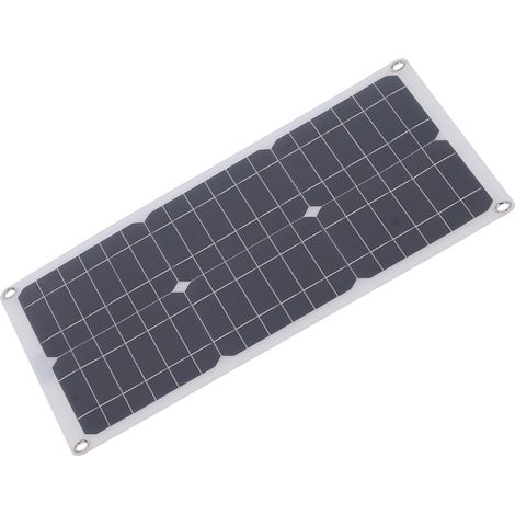 23-W-Flexibles-Solarpanel-Set mit Dual-USB- und 12-V-DC-Ausgangsladegerät für Autobatterien, tragbares Solarmodul (1/5)