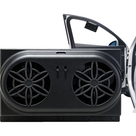 Ventilateur Solaire d'Extraction pour Voiture Radiateur de véhicule (1/5)
