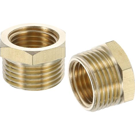 4Pcs G3/8 Mâle x G1/4 Femelle Raccord Réducteur Hexagonal (1/5)
