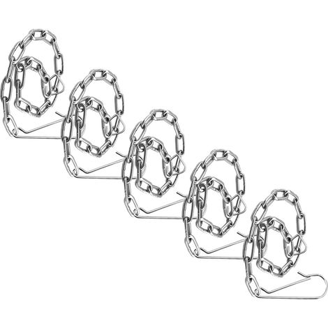 Chaîne de Levage Wc Universels pour Clapet, Acier Inoxydable (1/5)