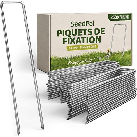 Galvanized Steel Floor Staples 150 x 30 mm, Ø 3 mm (1/2)
