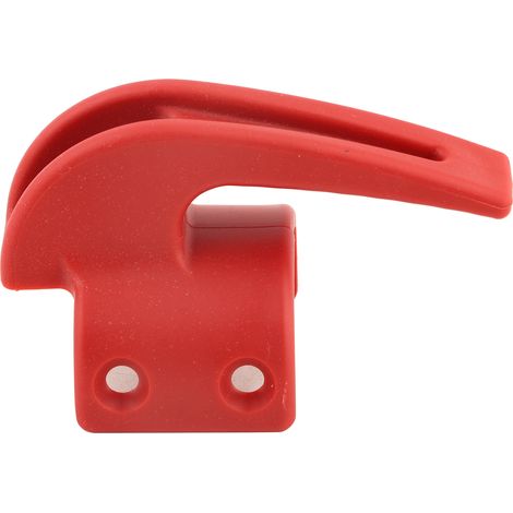 Support robuste en nylon pour trottinette électrique, crochet de fixation facile à installer, accessoire rouge haute qualité. (1/5)