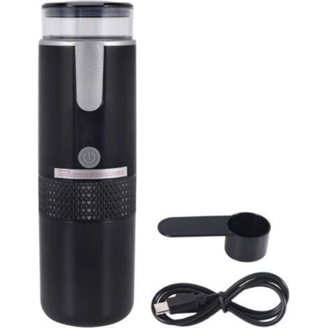 Machine à café portable compatible avec les capsules de tasse K Café moulu Cafetière portable à commande manuelle pour le camping, la randonnée (1/5)