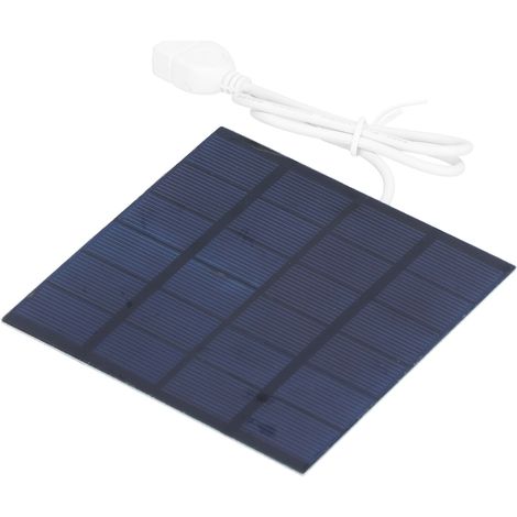 1,5-W-6-V-Solarpanel zum Selbstbauen – Solarladegerät für wissenschaftliche Projekte und elektronische Anwendungen (110 x 110 mm) (1/5)