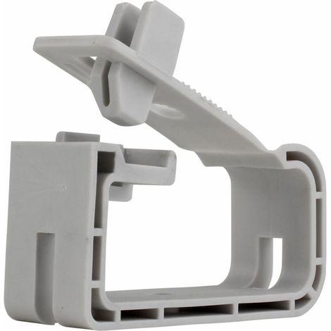 Kabel-Sammelhalter max. 15 Leitungen grau Nagelschellen (1/2)