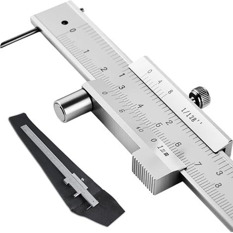 Stainless Steel 0.1mm Vernier Caliper Tracing Caliper Parallel Drive with Locking Screw IP54 (1/5)