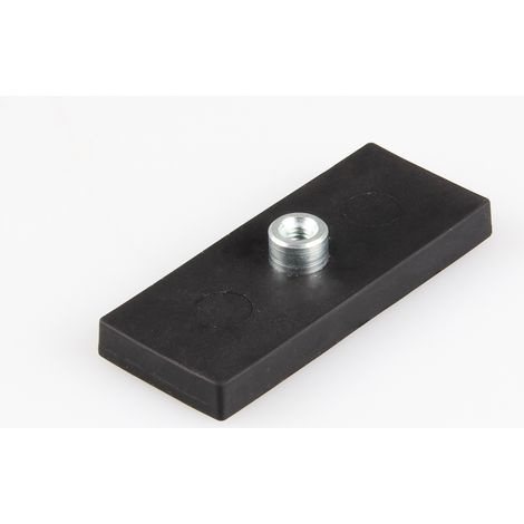 Magna-C Gummiertes Magnetsystem 55x22,5x6mm Gewindebuchse (1/3)
