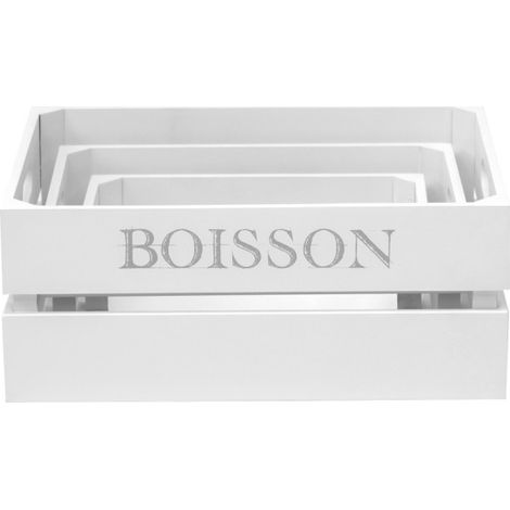 Asfeld Set 3 scatole 17x28x15/32x23x12/27x18x10cm