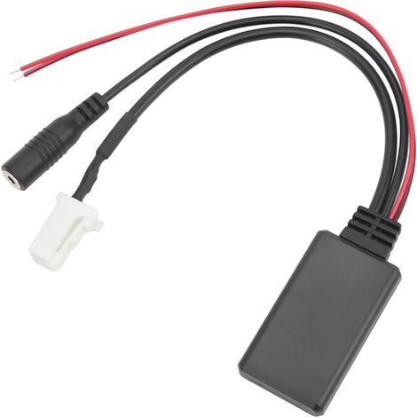Câble adaptateur audio Bluetooth pour voiture avec micro, kit mains libres compatible Suzuki SX4 Grand Vitara 2007-2010, accessoire de remplacement (1/5)