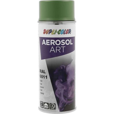 Dupli-Color Vernice spray opaca 400 ml verde reseda RAL 6011 per graffiti
