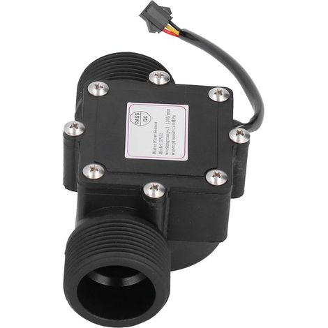 Medidor de flujo de agua industrial YF-DN32 G1.25in, medidor de flujo de agua para tuberías, sensor Hall DC3-24V, resistente a la corrosión y al desgaste, para calentadores de agua y fuentes de agua p (1/5)