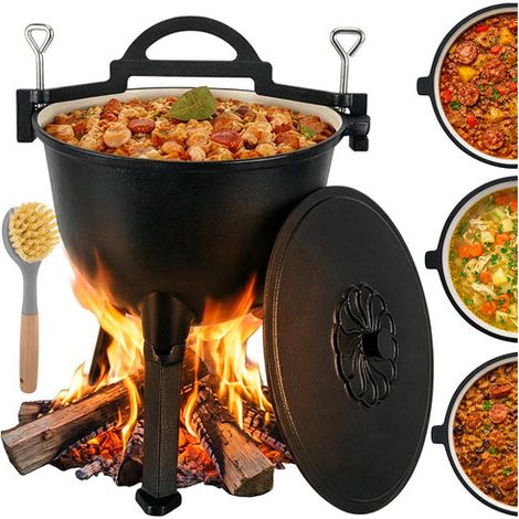 Chaudron en fonte émaillée 10 l Kaminer