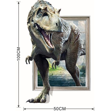 (50 x 70 cm Format) 1 3D-Wandaufkleber, W-Wandaufkleber