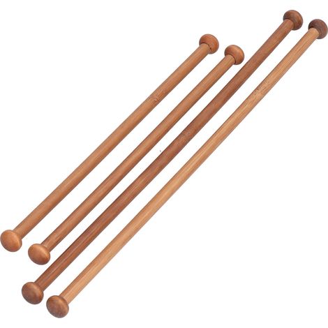 4 Tiges Décoratives en Bois de Santal pour Suspension Murale - Lot de 4 (1/5)