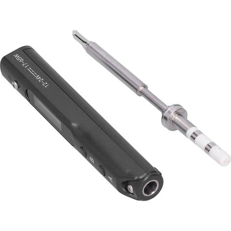Kit de fer à souder SQ-001, outil de soudage électrique à affichage numérique avec adaptateur secteur UE 100-240 V (1/5)