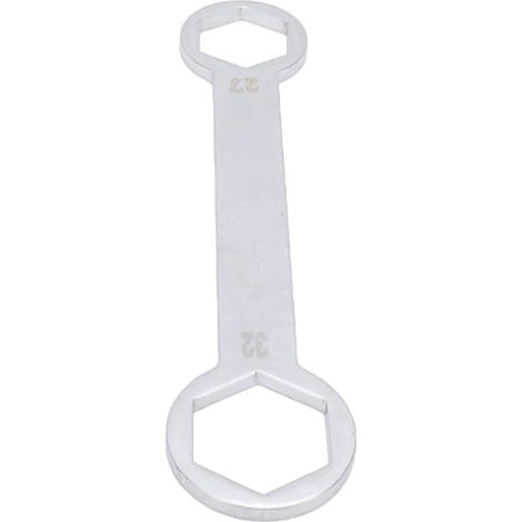Clé D Moto, Outil Portable de Voyage 27 Mm 32 Mm Finition Polie Cr avec Marquage gravé des Tailles, for écrous D 27 32 (1/3)