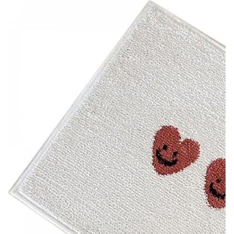 BEBUSINGOTO Felpudo de baño antideslizante de PVC suave y ecológico, cuadrado, 40 x 120 cm (1/4)