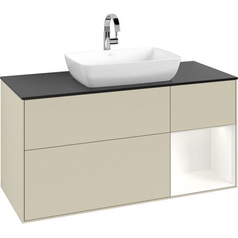 Villeroy & Boch F832MTHJ Meuble sous-lavabo Finion F83 (1/3)