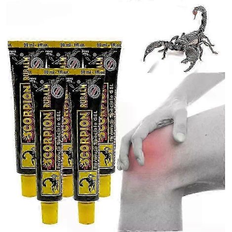Pommade Scorpion, crème puissante et efficace pour soulager les douleurs musculaires, les névralgies, la stase acide, les rhumatismes et l'arthrite. (1/2)