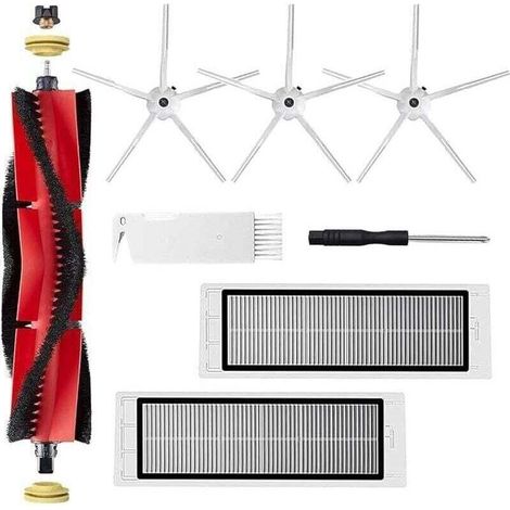 Pièces de rechange pour aspirateurs Xiaomi Roborock S5 Max, S6 Max, S6 Pure, S6 MaxV, S50, S51, S55, S5, S60, S65, S6 : brosse principale amovible (1/5)