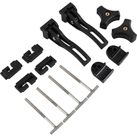Housse de tonneau de Camion et Accessoires de Rechange pour Housse de lit de Camion Rigide Comprenant écrou, Boulon en T et Pince de Couverture de tonneau (1/5)