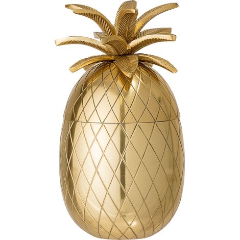 Bloomingville - Yuichi Pineapple Ice Bucket - Gold (48601808)