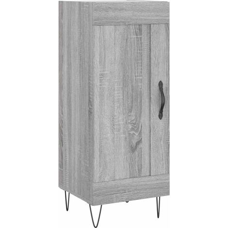Maison Exclusive - Aparador madera de ingeniería gris Sonoma 34,5