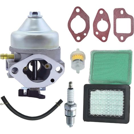 GCV 190 Carburateur avec Bougie D'allumage Ligne de Carburant pour Honda GCV190 GCv160 Moteur Convient pour tondeuse à gazon 16100-z0y-m42 (1/5)