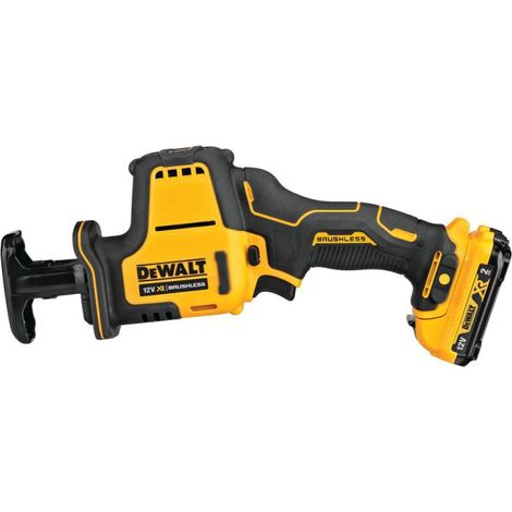 DEWALT Akku Kompakt-Säbelsäge DCS312D2, 12V, 2x 2,0 Ah und Ladegerät in TSTAK