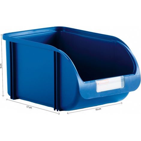 Cassetto Impilabile 10cm Colore Blu Titanio
