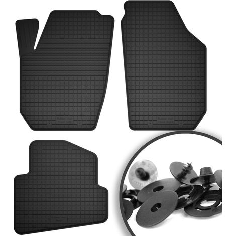 Tappetini in gomma + fermi per: Volkswagen Polo V hatchback (2009-2017)