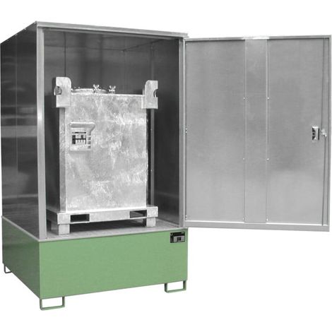 Bauer Südlohn Armoire à produits dangereux GS-4, laquée, vert réséda