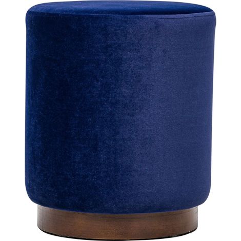 Nordlys - Pouf de Salon Base en Bois Marron (1/5)