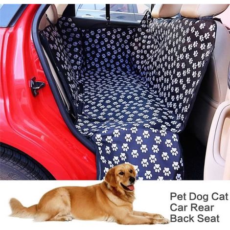 Housse de siège d\'auto - Protection pour chien - Étanche - Polyester - Noir - 130x150cm (1/4)