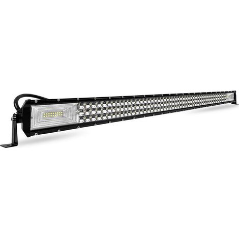 Projecteur seul Phare de Travail LED Barre Led Voiture Imperméable Projecteur LED pour Véhicules Tout-terrain Camions Bateau ATV SUV 540W HENGMEI