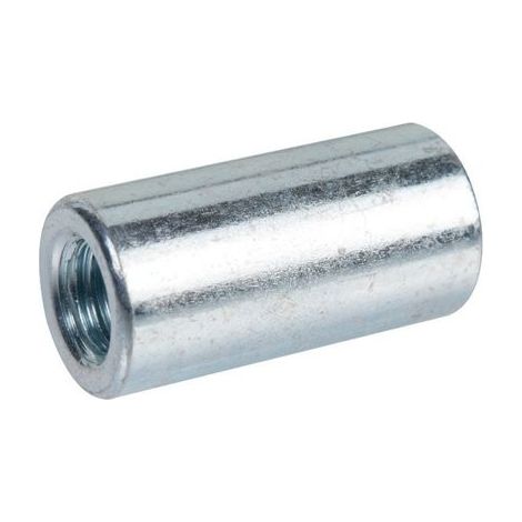 Manchon taraudé zingué - Diamètre 8 mm - 30 mm - Boîte de 100 - Viswood (1/3)