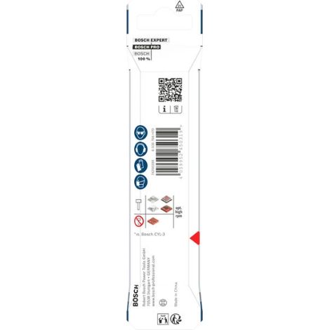 Foret bosch pro hex-5 carbure 6x50 mm