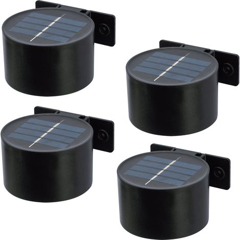 Set Mit 4 Solar Wandleuchten SPOTIK 100lm
