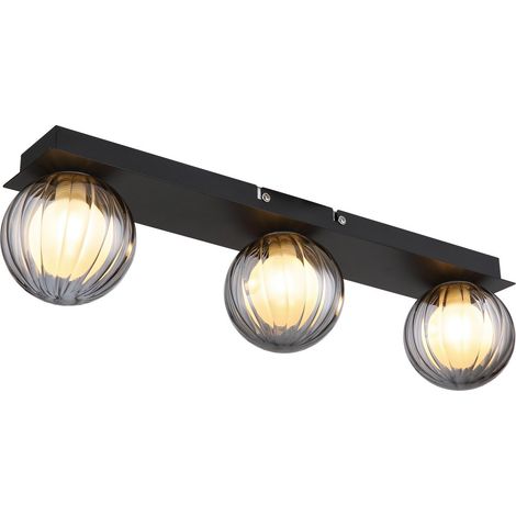 Globo - plafón - ANDER - negro - vidrio - G9 - 41928-3 (1/5)