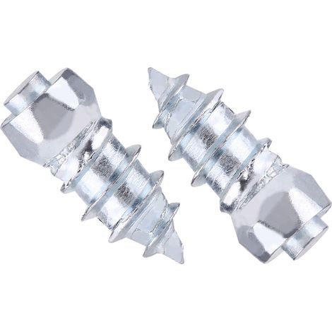 100 vis à crampons pour pneus neige 15mm/0,59" antidérapantes pour voiture SUV ATV (1/5)