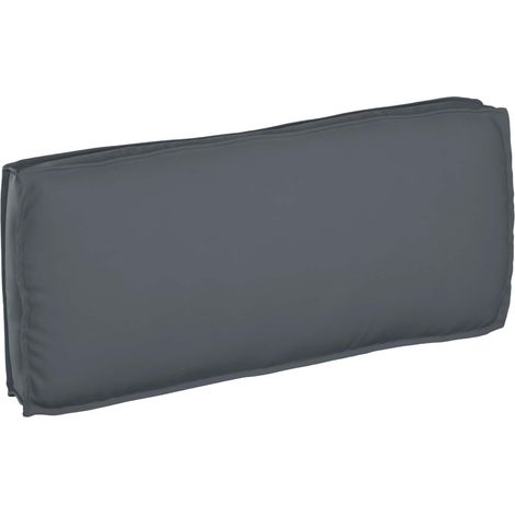 Kissen Anthrazit 120 x 50 x 12 cm Oxford-Stoff (1/5)