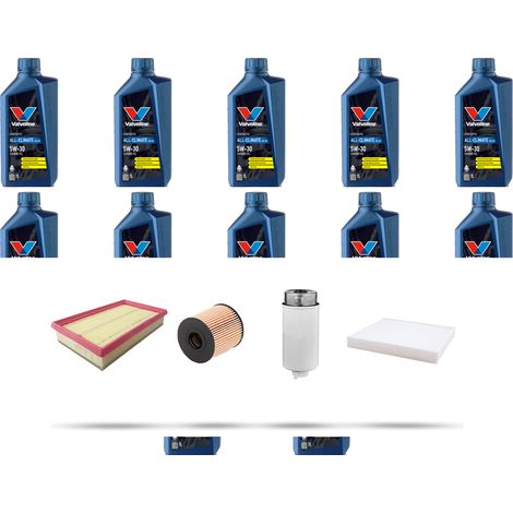 Kit tagliando 4 FILTRI e 12L OLIO compatibile con Ford Transit 2007 3.2 TDCi 147kw dal 2007 (1/5)
