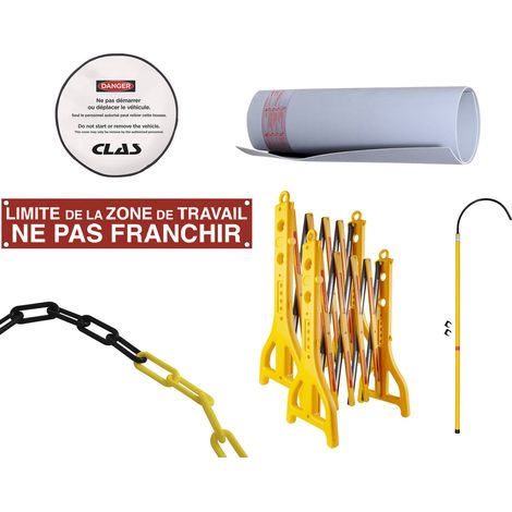 Master pack équipements de protection collective / zone de travail - EG 0001 - CLAS Equipements (1/2)