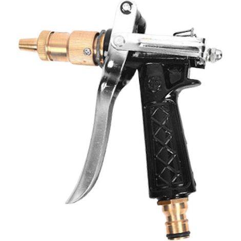 Hose Nozzle Ergonomic Grip Anti-rust Aluminum Alloy Heavy Duty Hose Nozzle for Window JIKAIX (1/3)