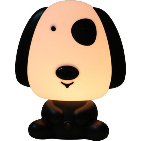 MINKUROW Animal Lámpara De Mesa Dormitorio Infantil Lámpara De Noche Led Lámpara De Escritorio De Luz Nocturna-A