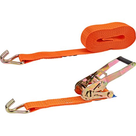 Kestek Ratschenzurrgurt zweiteilig 8m x 50mm 4000 kg Spanngurt mit Parallelhaken (1/3)